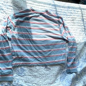 Women’s trans flag color crop top